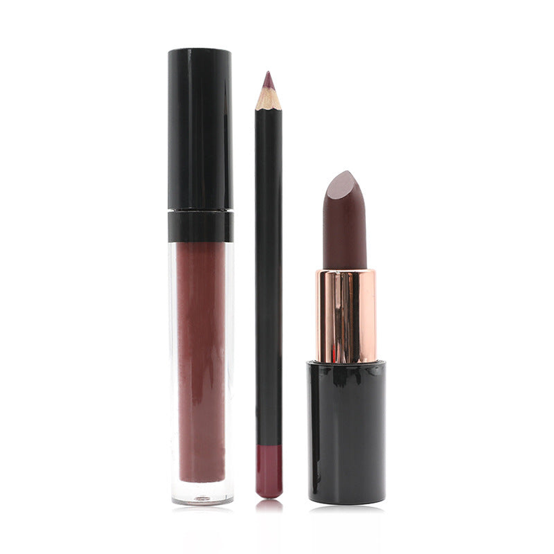 Three-Piece Lipstick Set! 6 (Bundle 8 pcs)